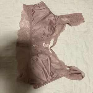 Victoria's Secret Silk and Lace Bralette
